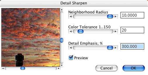 Detail Sharpener, with 300% emphasis applied.
